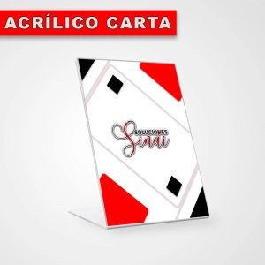 📋 Acrílico Carta