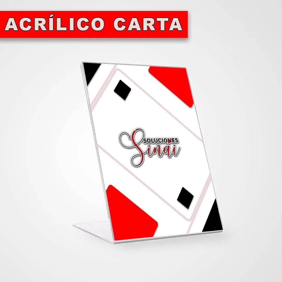 📋 Acrílico Carta